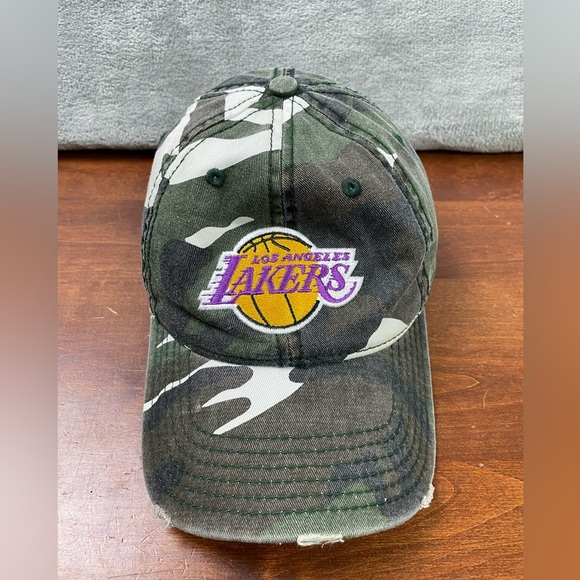 Links Marketing Group Other - Los Angeles Lakers Links Marketing Group Military Camouflage Hat One Size Camo